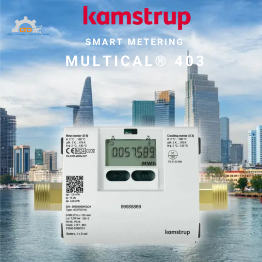Đồng hồ năng lượng nhiệt - lạnh MULTICAL® 403 | Kamstrup Vietnam