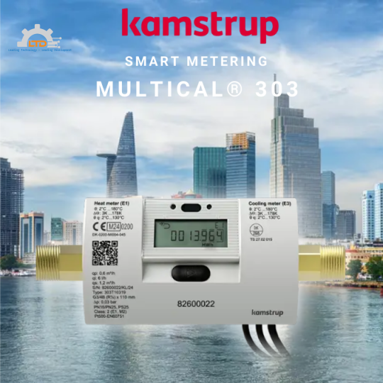 Đồng hồ năng lượng nhiệt - lạnh MULTICAL® 303 | Kamstrup Vietnam