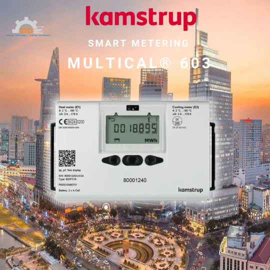 Đồng hồ năng lượng nhiệt - lạnh MULTICAL® 603 | Kamstrup Vietnam