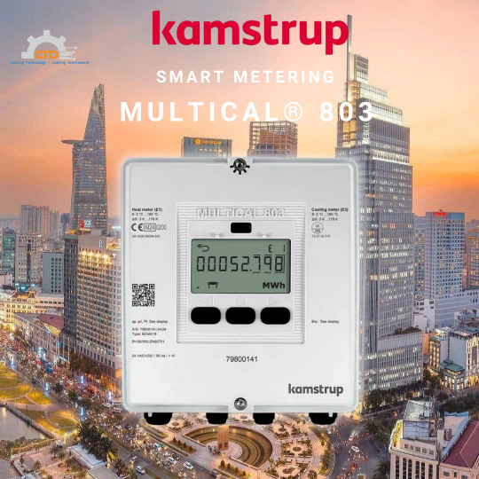 Đồng hồ năng lượng nhiệt - lạnh MULTICAL® 803 | Kamstrup Vietnam