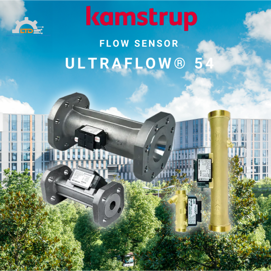 Cảm biến lưu lượng nhiệt - lạnh ULTRAFLOW® 54 - DN15-125 | Kamstrup Vietnam
